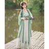 SHAPLE Song-Dynastie Hanfu Voor Dames, Verbeterd Hanfu-Kostuum In Chinese Stijl Traditionele Zwierige Hanfu (Color : Green, Size : S=155-160cm)