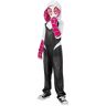 Rubies Spider Gwen Spiderverse Klassiek kostuum voor meisjes met capuchon en officiële Marvel-masker voor Halloween, carnaval, Kerstmis en verjaardag