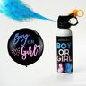 Connys * BUNDLE* Gender Reveal brandblusser + gratis confettikanon   geslachtsonthulling (blauw)