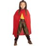 Rubies Gestreepte cape voor kinderen, gestreept, rood, M (1)