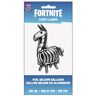 Unique 24718 Fortnite Gigantische folie lama ballon 91 cm feest, wit