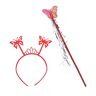 xbiez Vlinder Wand Vlinder Hoofdband Voor Meisje Vlinder Prinses Wand Hoofdband Wand Set Toverstaf Voor Kid Wand Vlinder Wand