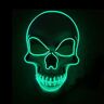 DastOp LED-Halloween-masker for volwassenen, LED-oplichtend Halloween-masker, oplichtend masker, Halloween-kostuums for vrouwen, kinderen, meisjes, anoniem neonmasker Halloween-cadeaus (Color : F)