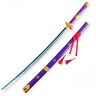 Uing One Piece Roronoa Zoro Sword, Sasuke Sword Demon Slayer Sword, Anime Cosplay Blade Sword, Weapon Prop, Anime Lovers Props Toys 104cm, Purple