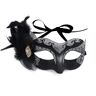 AMFSQJ 2 Stuks Venetiaans Masker, Maskerade Paar Kant Oogmasker Dames en Heren, Maskerade Carnaval Partij Masker (metalen maskers)