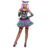 Leg Avenue Kostuum -M/L- Mardi Gras Sweetie Multicolours