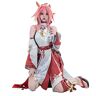 GdniA Genshin Impact Cosplay Kostuum Outfit Halloween Feestpak Genshin Start (Rood Yae Miko, XX-Large)