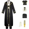 Bokerom Anime Frieren At The Funeral Heiter Cosplay Kostuum Outfit Halloween Party Uniform Pak (XXL, Heiter)