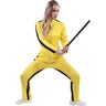 SEA HARE Chinese Kungfu Fancy Dress Geel Bodysuit Kostuum (vrouwen kungfu), Geel, one size