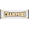 Boland 44771 Banner Champions, afmeting 74 x 220 cm, vlag van polyester, banner, finish, winnaar, prijsuitreiking, sportfestival, feest