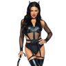 Leg Avenue Criminal Kitty kostuum voor carnaval, maat L