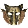 Lamala Halloween Voor Volwassenen Enge Schedel Halloween Wolf Voor Mannen/Vrouwen Halloween Jurk Party Cosplay Maskerade Halloween Schedel Gezicht Halloween Schedel Gezicht Halloween Schedel Ge