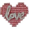 Luejnbogty Aluminium ballon voor muur, hartvorm, liefdesbrief, ballonnen voor bruiloft, feest, Happy Valentines Day B