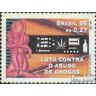 Prophila Collection Brazilië 2710 (compleet.Kwestie.) 1996 Vechten tegen Drugsgebruik (Postzegels voor verzamelaars) Gezondheid