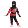 Boland Ninja kostuum voor kinderen, 3-4 jaar, outfit, carnavalskleding voor kinderen voor carnaval en themafeesten