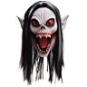 Hworks Vampire Morbius Horror Pruik Masker Cosplay Griezelig Halloween Masker Hoofddeksels Maskerade voor Party Duivel Cosplay Kostuum Rekwisieten Latex