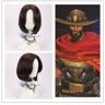 FZYUYU Pruik Jesse Dark Brown Wig Role Play Kostuums Ow Jesse McCree