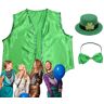 Tytlyworth St. Patrick's Day-feestkostuum, St. Patrick's Day-feestoutfits   St Patrick's Day-vest Vakantiefeestoutfit voor feestartikelen en St. Patrick's Day-decoraties