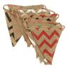 Anjing Linnen Bunting Hessische Vlag Banner Jute Wimpel Vlag Slingers Stof Driehoek Vlaggen Vintage Doek Shabby