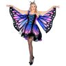 Widmann Kostuum vlinder, jurk met tutu, vleugels, haarband met antennes, dier, vlinder, themafeest, carnaval