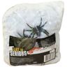 Folat 23684 Spinnenweb met 6 zwarte spinnen 500 gram,wit