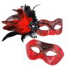 FENOHREFE Paar Masker Maskerade Bal Masker Carnaval Mardi Gras Prom Masker Theatraal Masker Cosplay Party Masker Geschenken Mardi Gras Masker