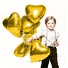 FVCENT Ballonnen hart helium   Hart Folie Ballon 30 Stuks Hart Helium Ballonnen Hart Ballonnen Helium Ballon Folie Ballon Bruiloft Folie Ballon (goud)