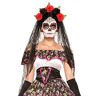 Forum Novelties Bristol Novelty 74922 Halloween-dag van de dode sluier, veelkleurig, one size