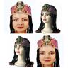 Fartoni Cleopatra diadeem voor Egyptische kostuums. Egyptische Cleopatra kostuumpruik. Cleopatra pruik voor Egyptisch kostuum voor vrouwen of meisjes.