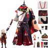 BICOK Venti Cosplay voor Genshin Impact Outfit Genshin Cosplay kostuum met hoed Halloween pak Set 101