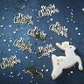 Ginger Ray Gold Foiled Scripted Merry Christmas Party Tafel Confettti Decoratie 14g