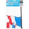 Vlaggenclub.nl Stickers Franse vlag   4 stuks (2 varianten)