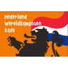 Vlaggenclub.nl Kampioensvlag Nederland Wereldkampioen 2014 100x150cm