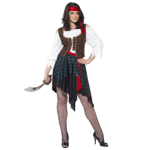 SMI Piratdame Kostyme