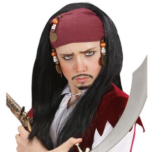 Widmann Pirat med bandana barneparykk