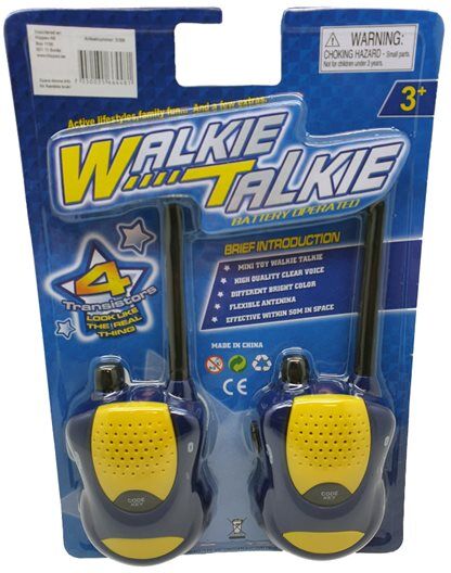 24hshop Walkie Talkie 2-pakning