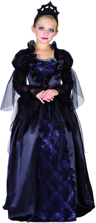 Halloween Wicked Queen Kostyme - Small 5-7 År