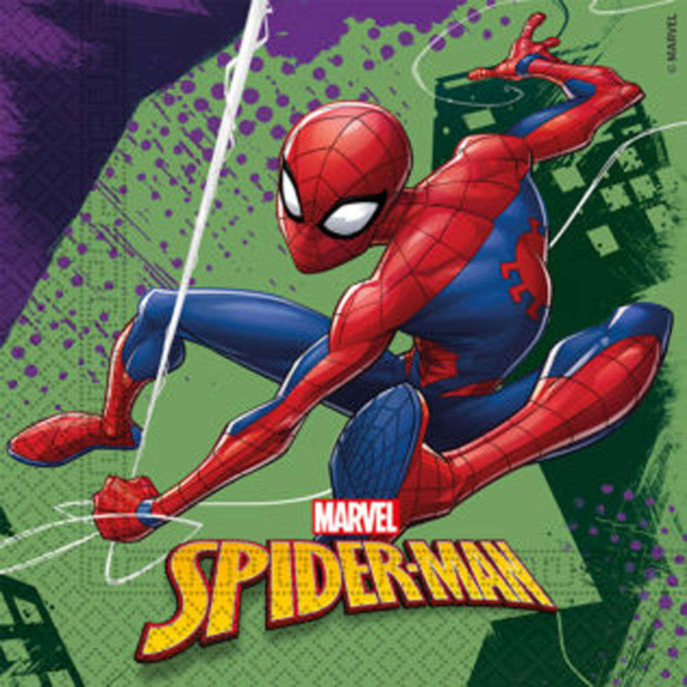 Marvel Spider-Man Servietter 20 Stk