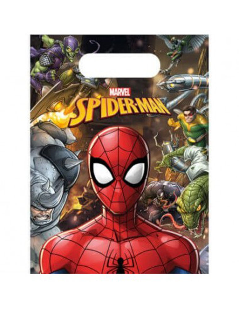 Marvel Spider-Man Godteposer 6 Stk