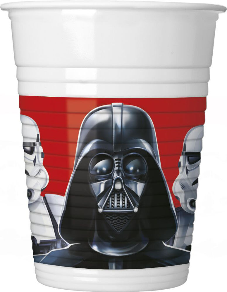 Star Wars Plastkopper 2dl 8 Stk