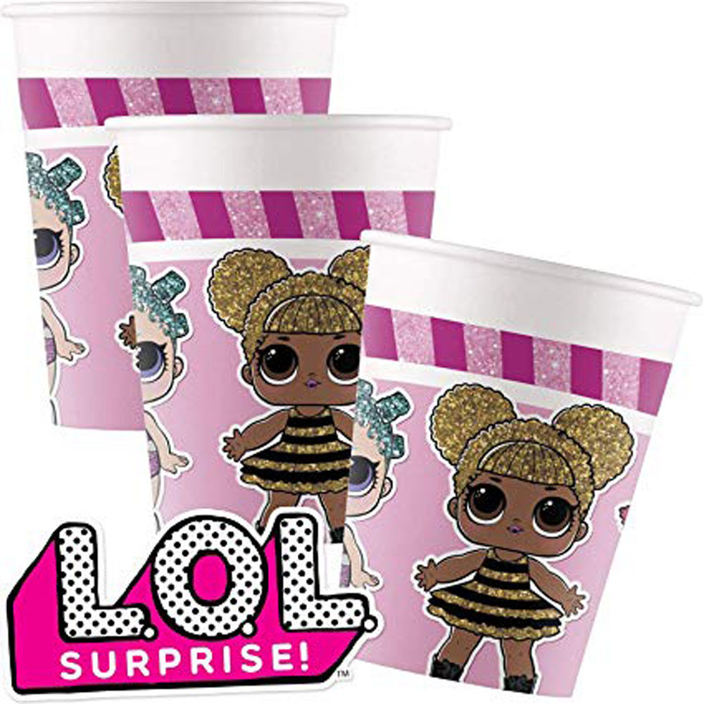 L.O.L Surprise L.O.L. Surprise Pappkopper 2 Dl 8stk