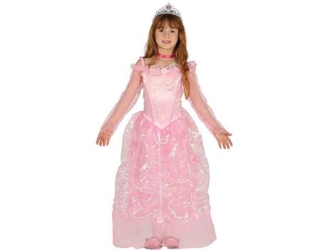 Disfrazzes Fato de Menina Princesa De Conto Rosa (Tam: 3 a 4 anos)