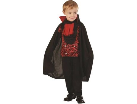 Disfrazzes Fato de Menino Vampiro Danubio (Tam: 7 a 9 anos)