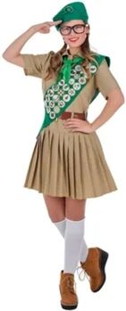 Disfrazzes Fato de Mulher Boy Scout (Tam: M/L)