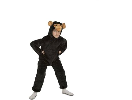 Viving Fato Unisexo Chimpanzé (Tam: 3-4 anos)