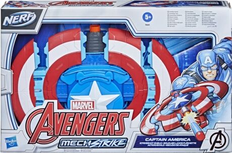 Avengers Escudo Capitão América Strikeshot Shield (Idade Mínima: 5 anos)