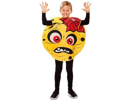 Disfrazzes Fato Unisexo Emoji Zombie (Tam: 7 a 9 anos)