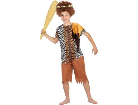 Disfrazzes Fato de Menino Homem Das Cavernas (Tam: 7 a 9 Anos)
