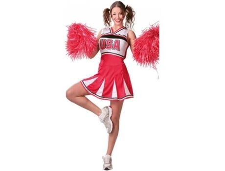 Disfrazzes Fato de Mulher Cheerleader (Tam: M)
