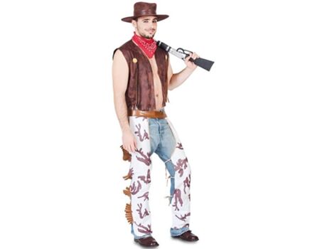 Disfrazzes Fato de Homem Cowboy (Tam: M/L)
